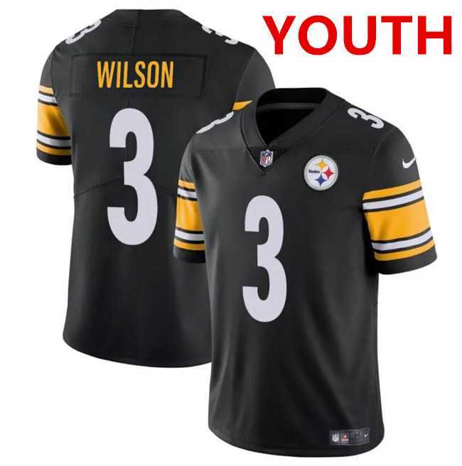 Youth Pittsburgh Steelers #3 Russell Wilson Black Vapor Untouchable Limited Jersey Dzhi,We sell and wholesale Youth Pittsburgh Steelers #3 Russell Wilson Black Vapor Untouchable Limited Jersey Dzhi on line form chian!